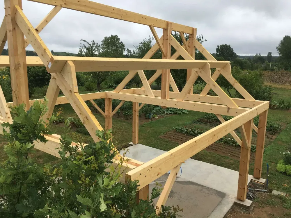 charpente à Bazouges Cré sur Loir